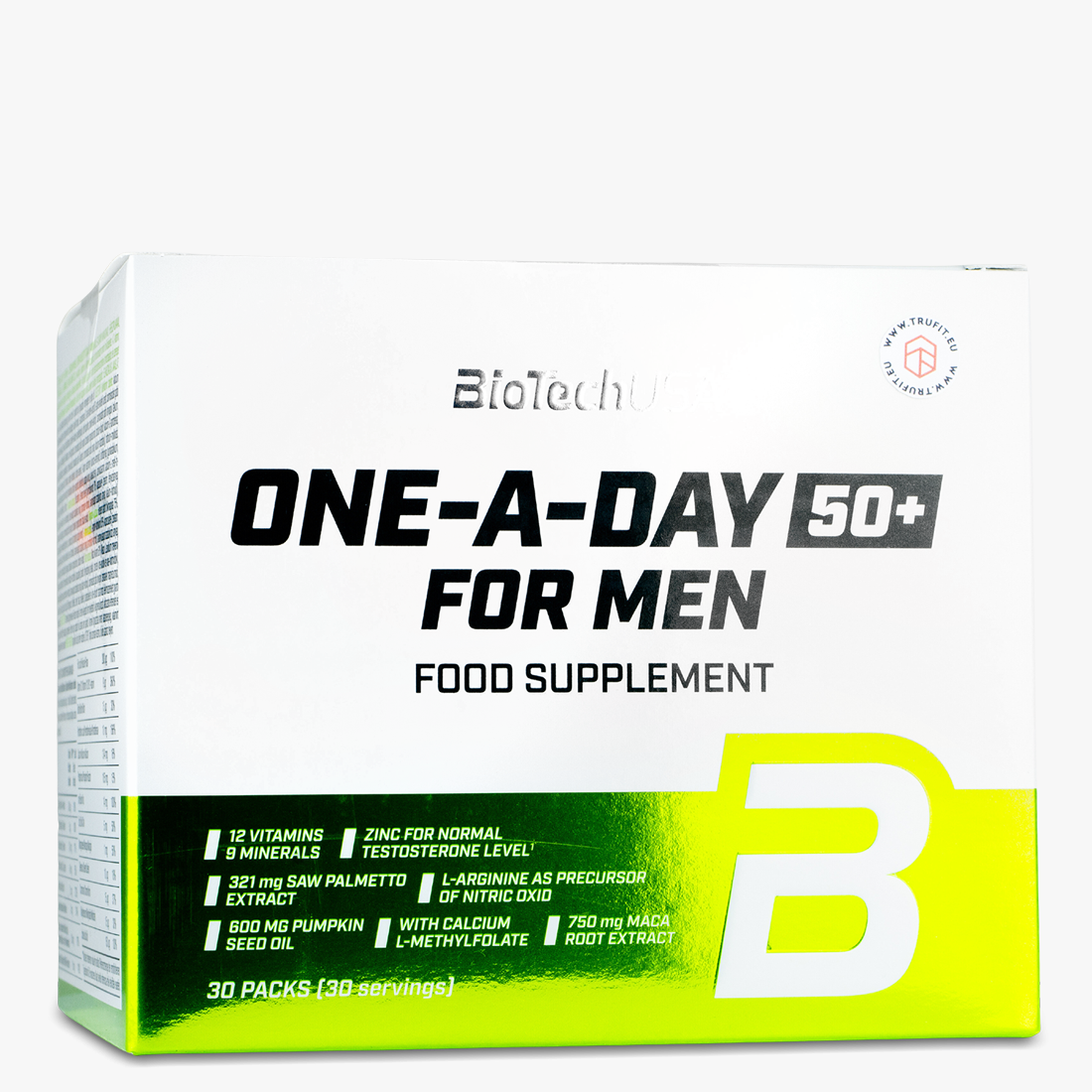Biotech USA - One-A-Day 50+ For Men - For men's health & vitality ...