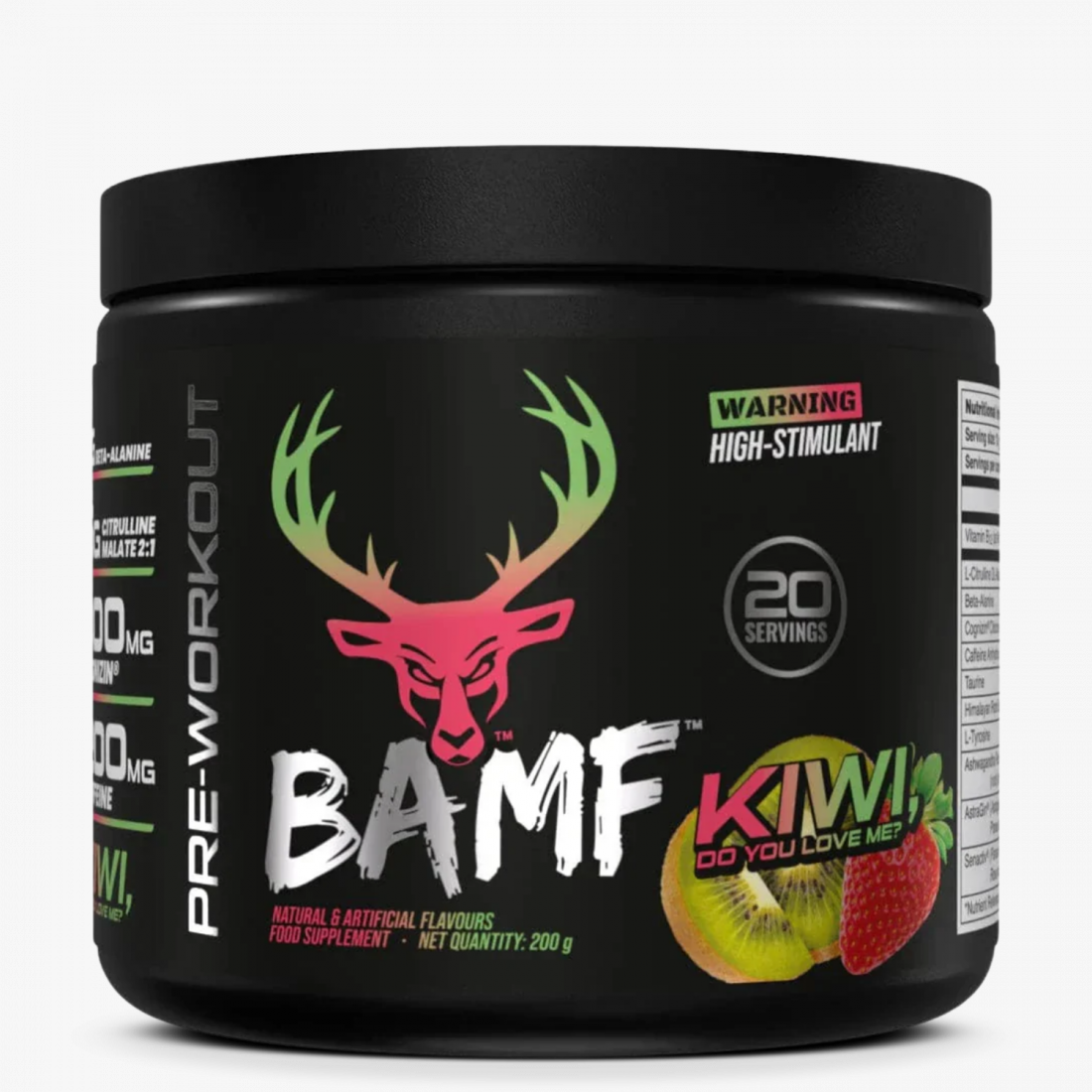 Bucked Up - BAMF Nootropic Pre Workout