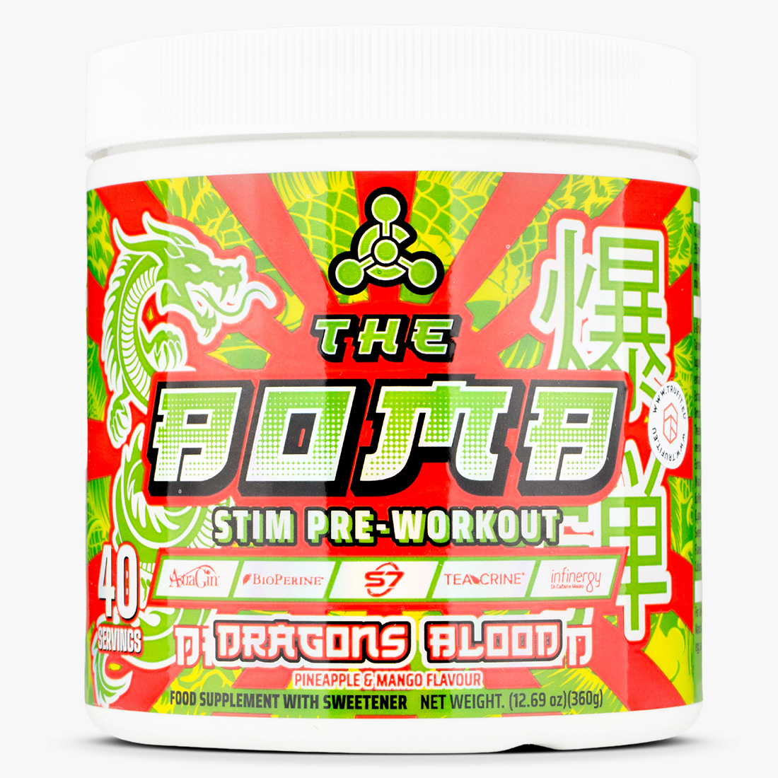 Chemical Warfare The Bomb PreWorkout Enerģijas lādiņš TRUFIT.eu