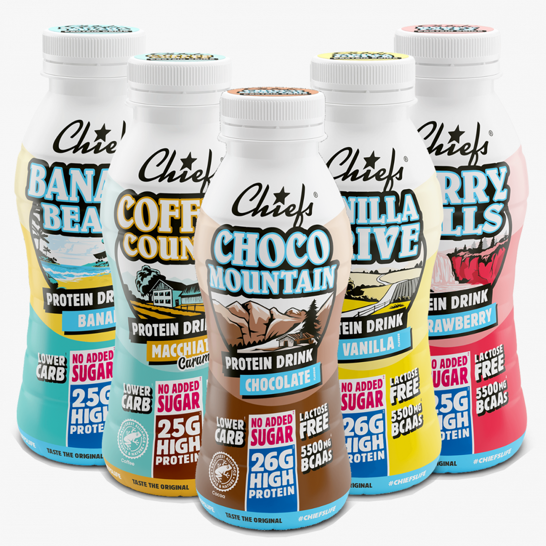 Chiefs - Milk Protein Drink