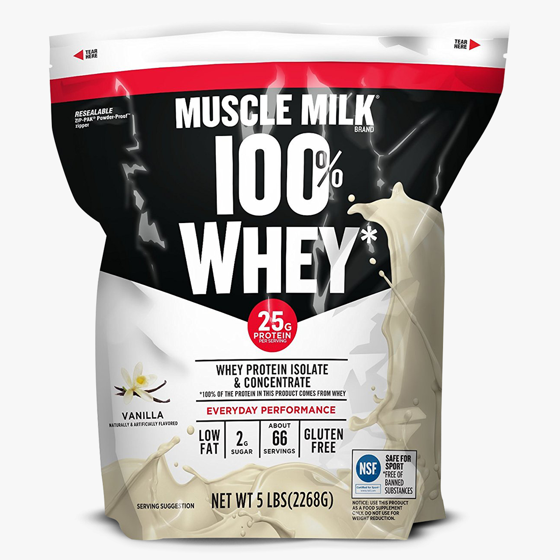 Cytosport Muscle Milk 100 Whey Esi spēka pilns TRU·FIT