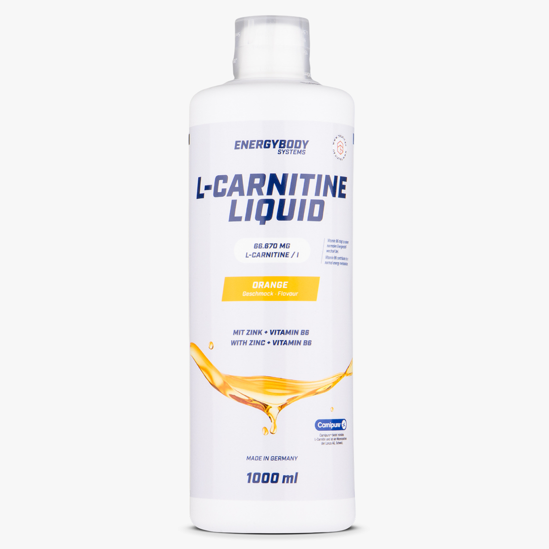 EnergyBody - L-Carnitine Liquid 66.000 mg EnergyBody - L-Carnitine Liquid 66.000 mg