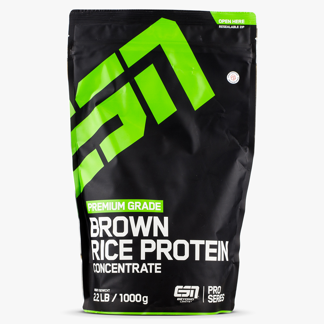ESN Brown Rice Protein Concentrate Rīsu proteīns TRU·FIT