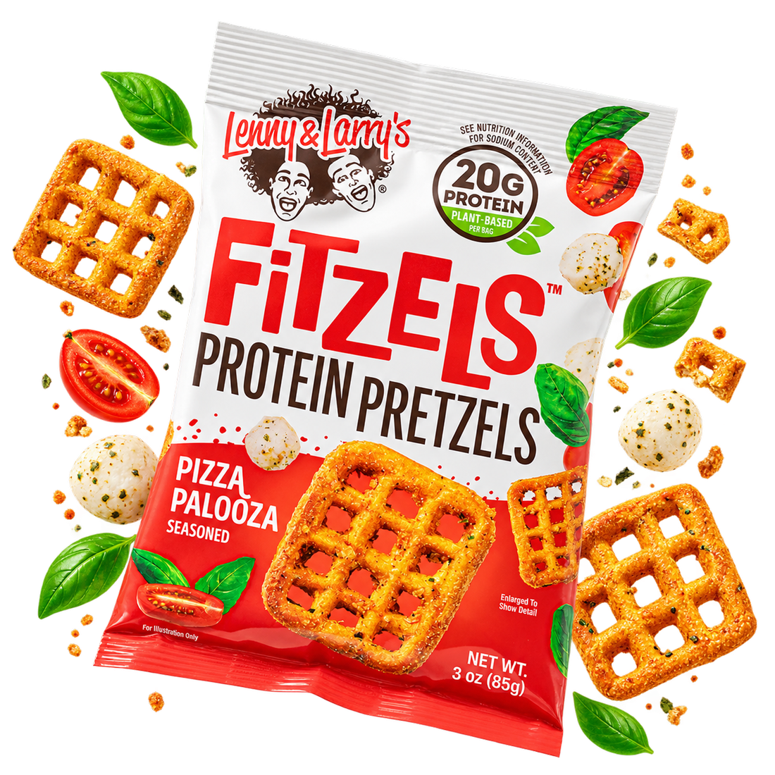Lenny & Larry's - Fitzels Protein Pretzels
