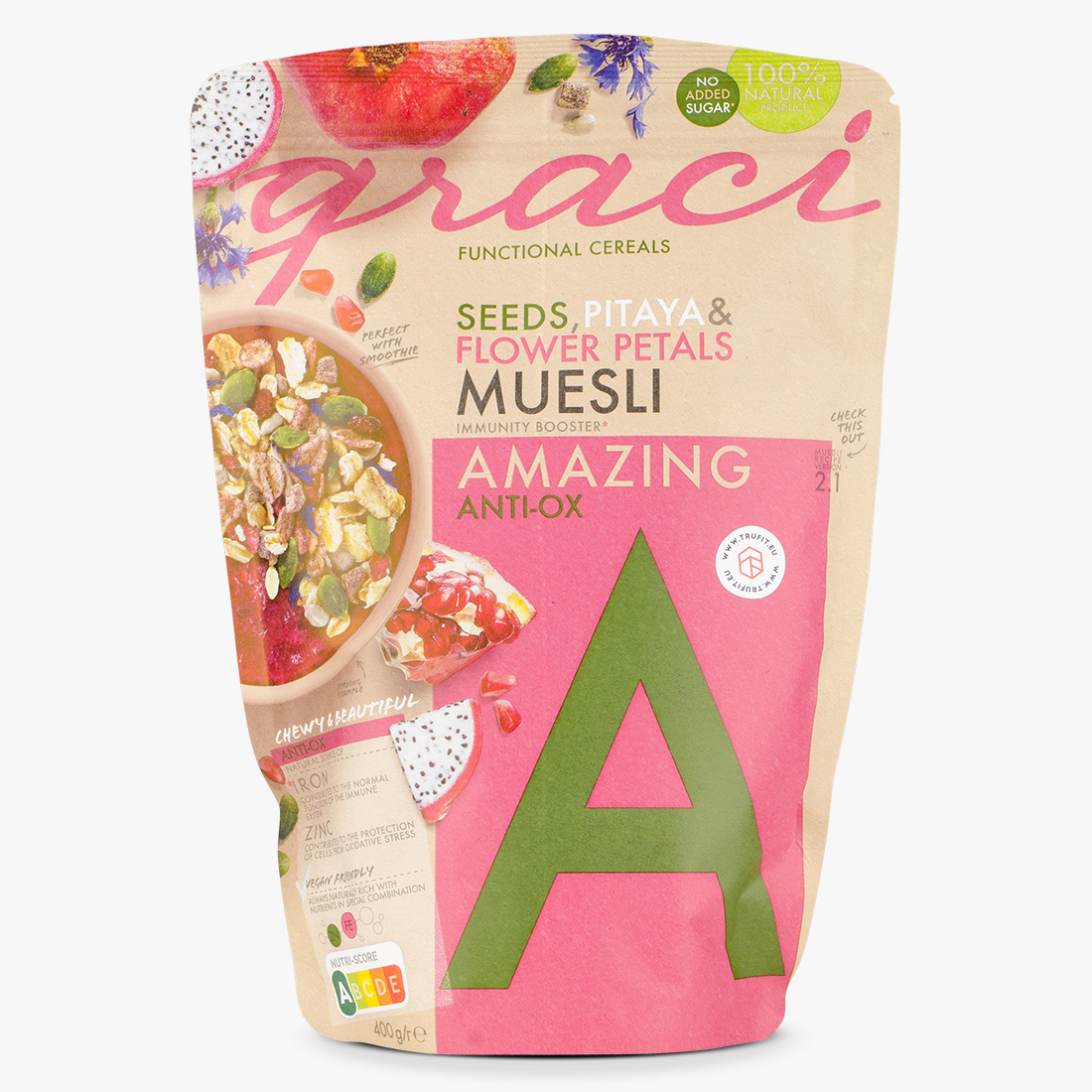 Graci Laboratories AMAZING AntiOx Immunity boosting muesli TRU·FIT
