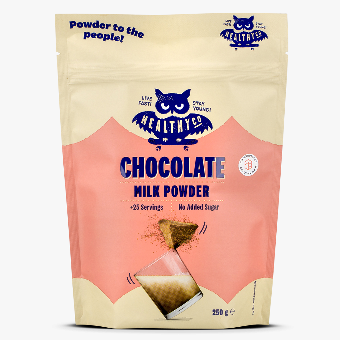 HealthyCo Chocolate Milk Powder Rich and tasty TRU·FIT