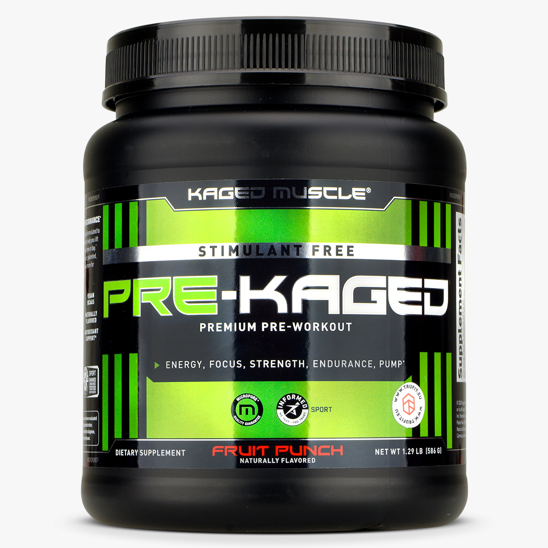 Kaged Muscle PreKaged Stimulant Free For latenight workouts