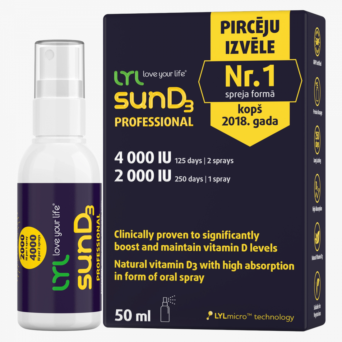 LYL - sunD3 4000 IU LYL - sunD3 4000 IU