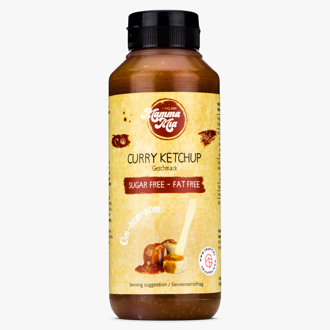 GymQueen Mamma Mia Curry Ketchup Caloriefree sauce TRUFIT.eu