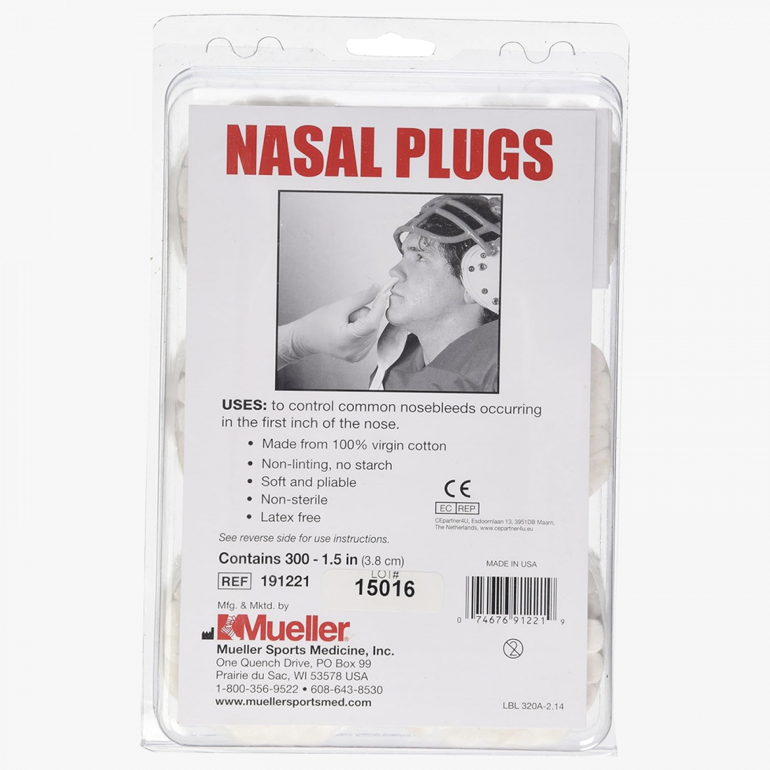 Mueller - Nasal Plugs Mueller - Nasal Plugs