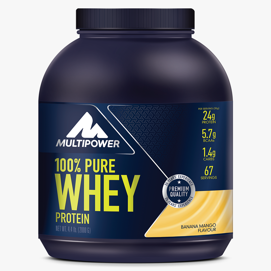 Multipower - 100% Whey Protein - Supports recovery - TRU·FIT