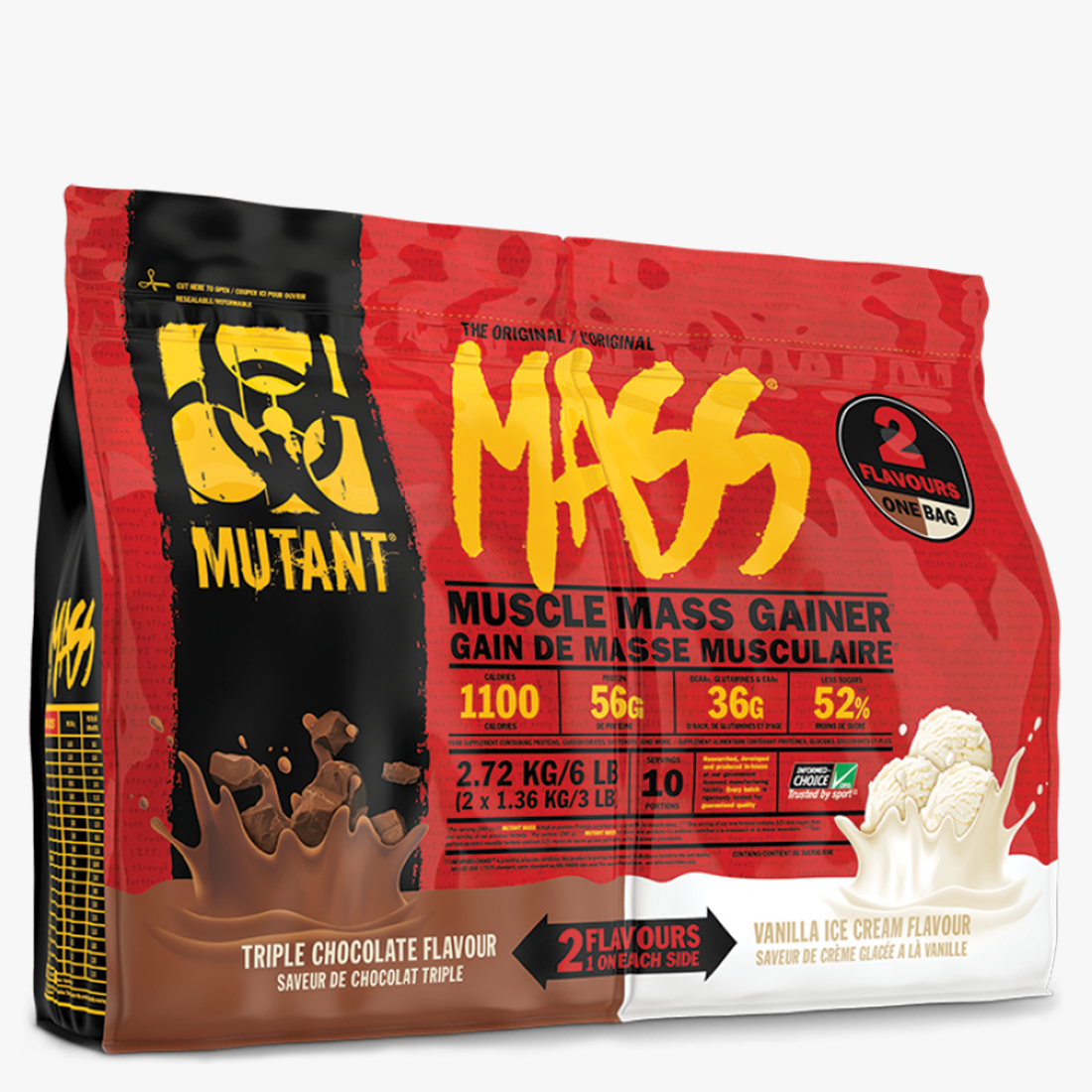 St kop Følsom Mutant - Mass Dual Chamber - Promote your muscle growth - TRU·FIT