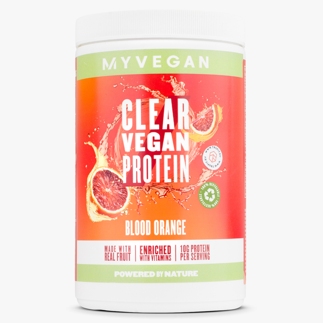 MyProtein Clear Vegan Protein The power of plants TRUFIT.eu