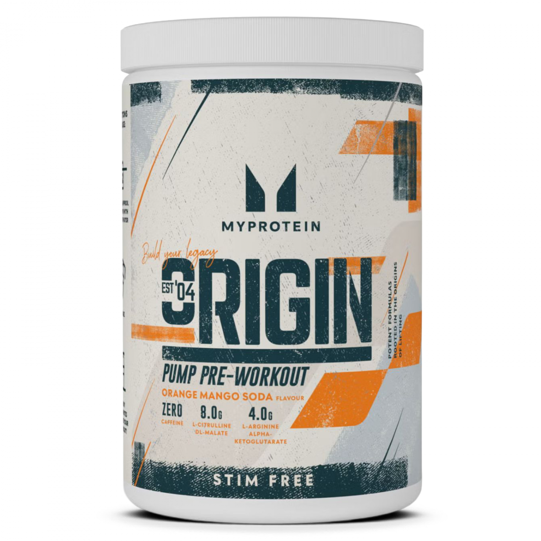MYPROTEIN - NAMA MyProtein - Origin Pump Pre-Workout - Performance