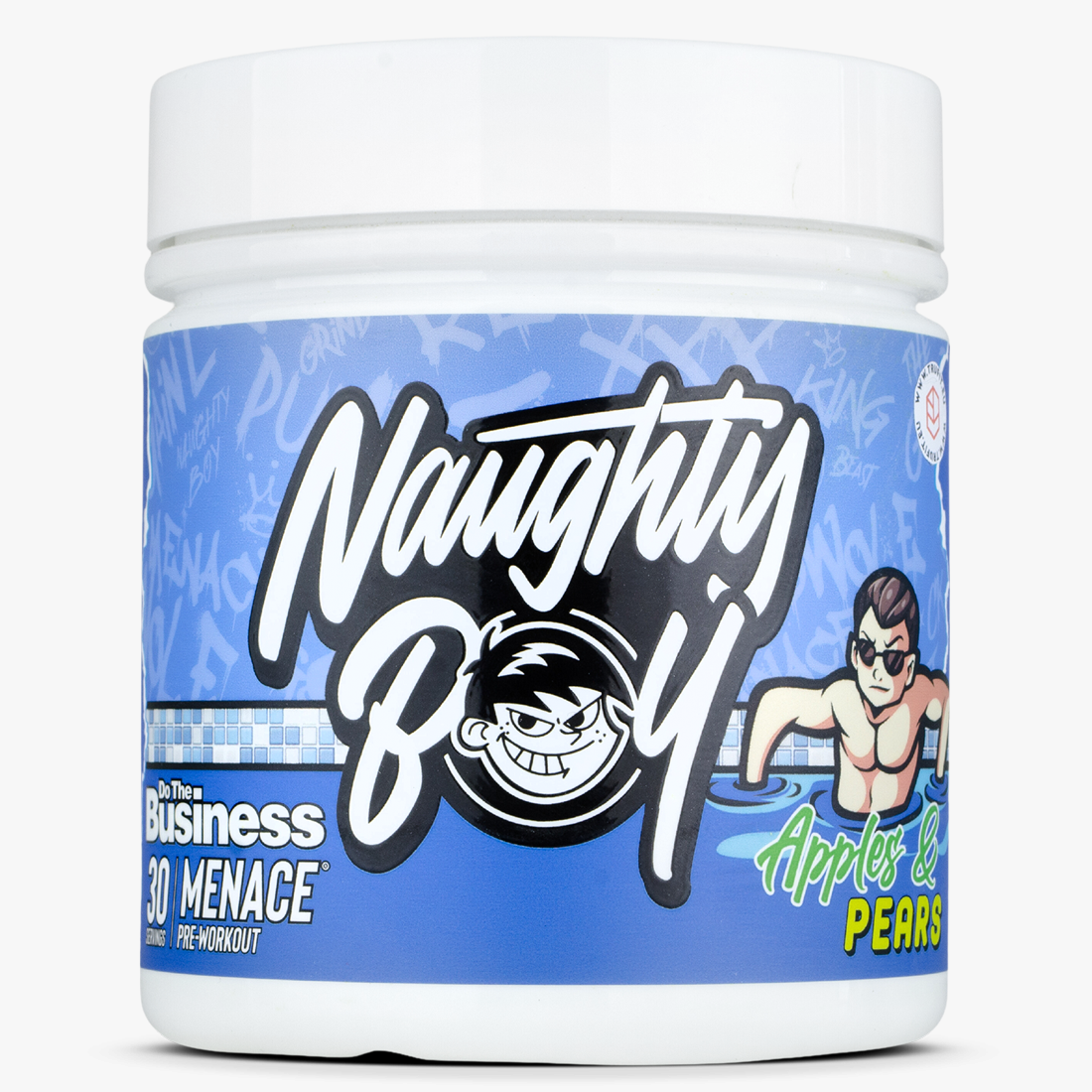 Naughty Boy Menace Do The Business PreWorkout Serious energy TRU·FIT