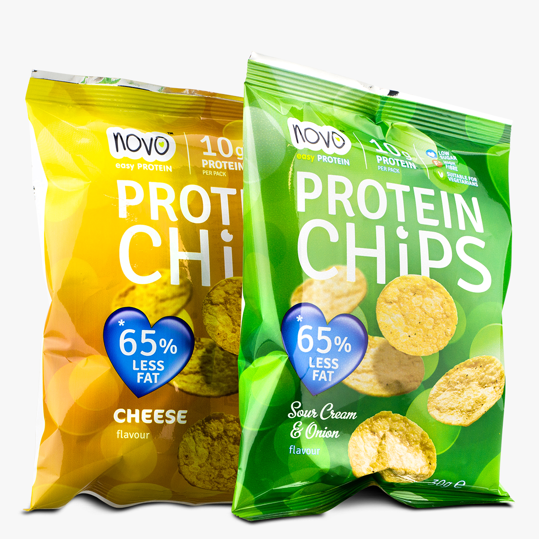 Novo Nutrition Protein Chips Savoury protein snack TRUFIT.eu