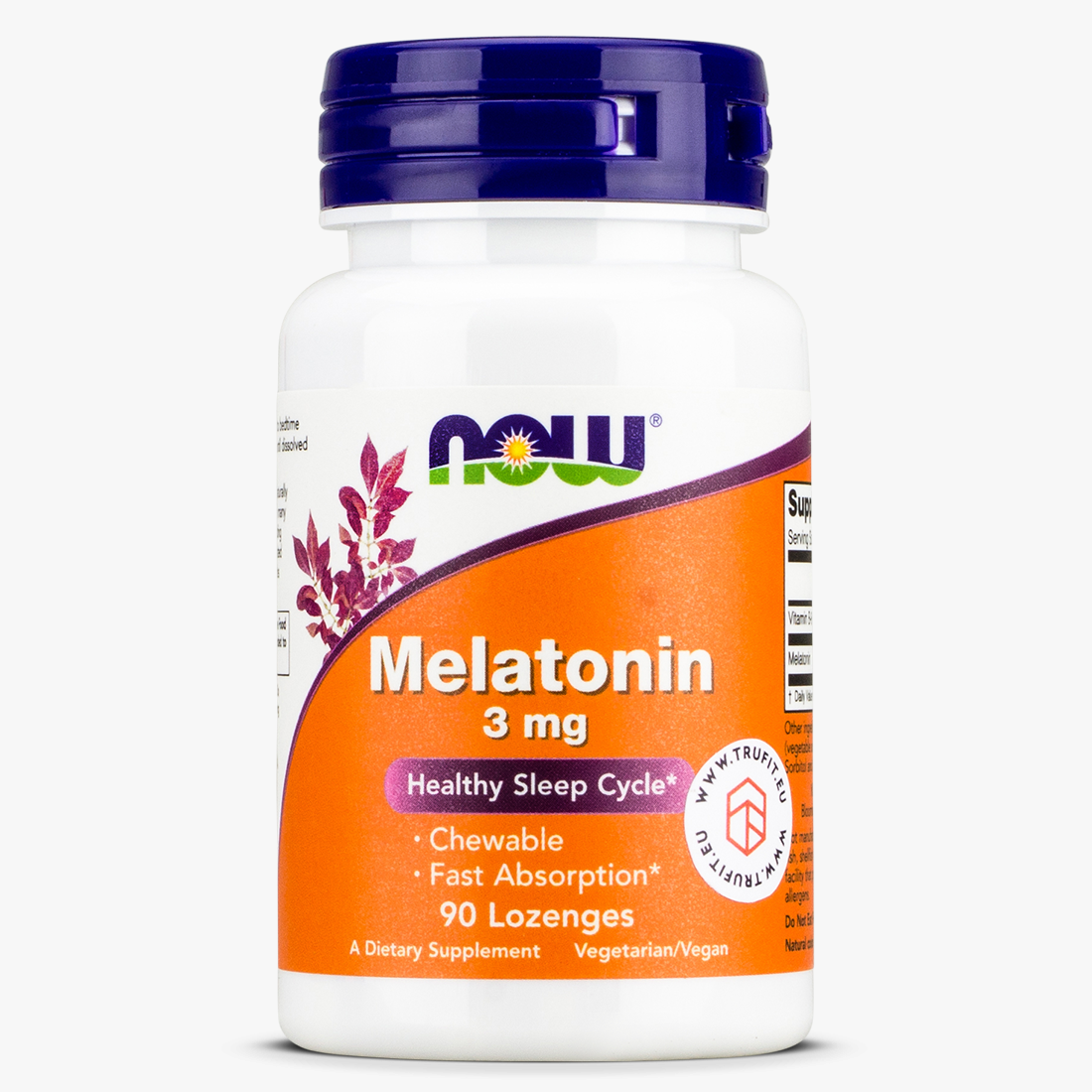 Now Foods - Melatonin 3mg Lozenges Now Foods - Melatonin 3mg Lozenges