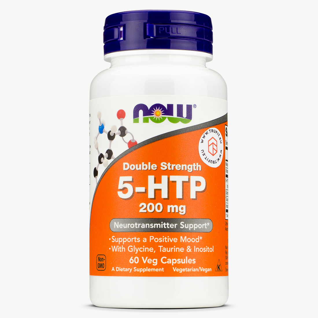 Now Foods - 5-HTP 200mg - Supports positive mood - TRUFIT.eu