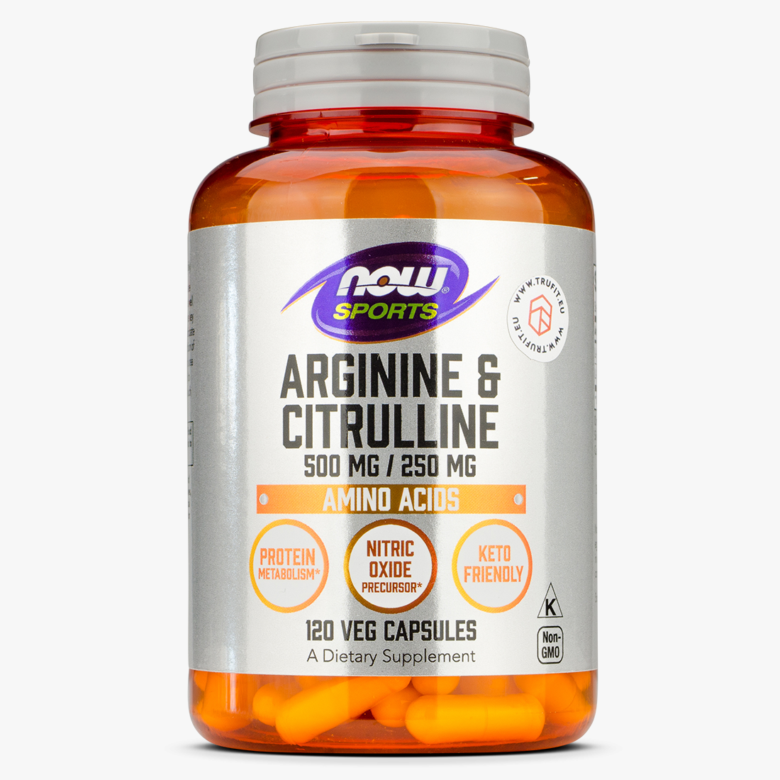 Now Foods - Arginine & Citrulline - Muscle maintenance - TRUFIT.eu