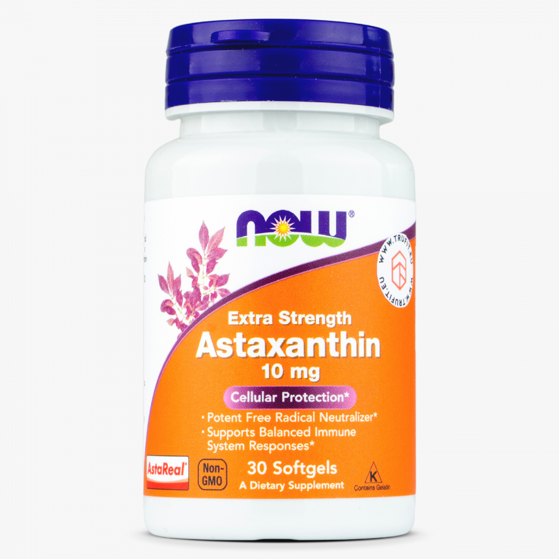 Now Foods - Astaxanthin Extra Strength 10 mg