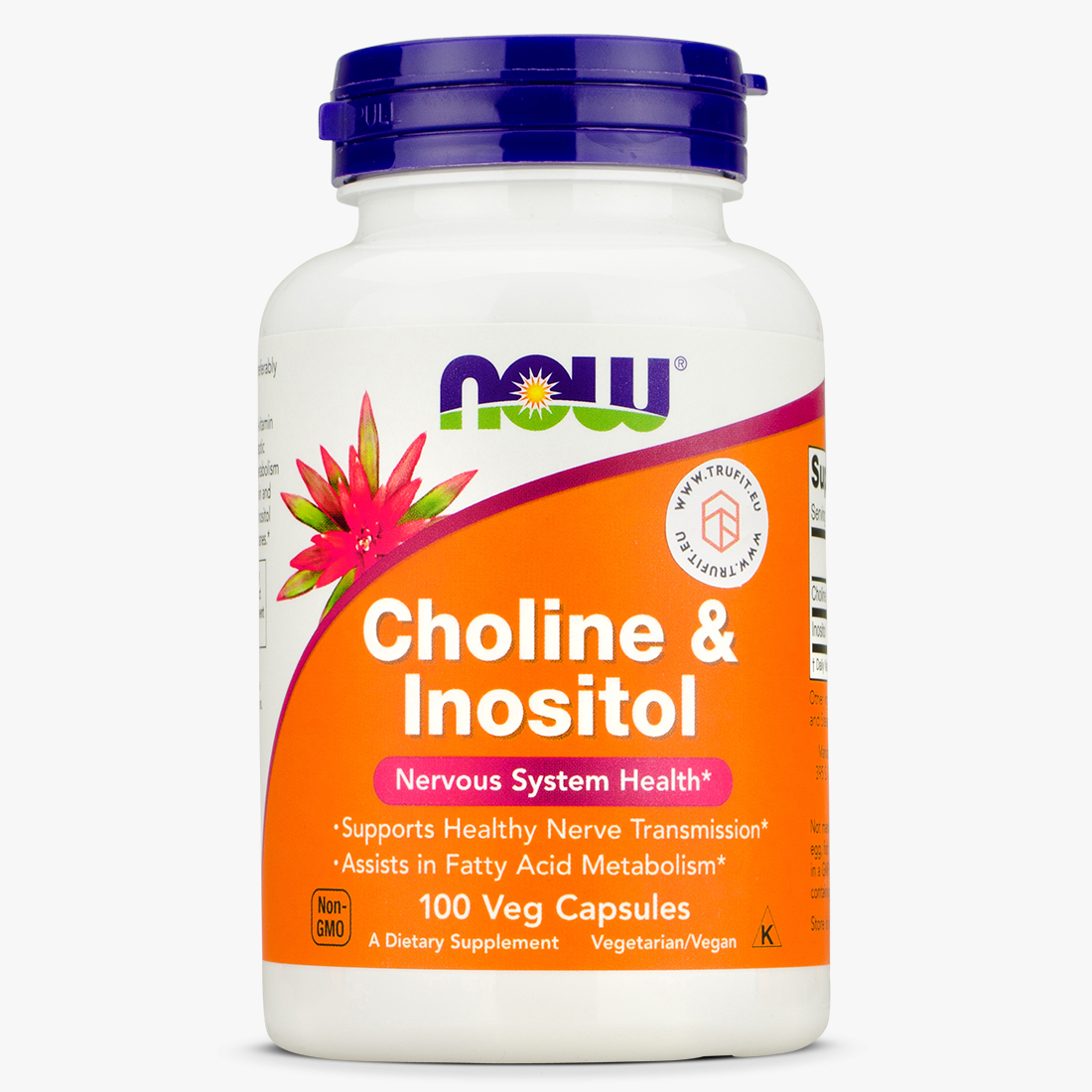 Now Foods - Choline & Inositol - Nervous system health - TRUFIT.eu