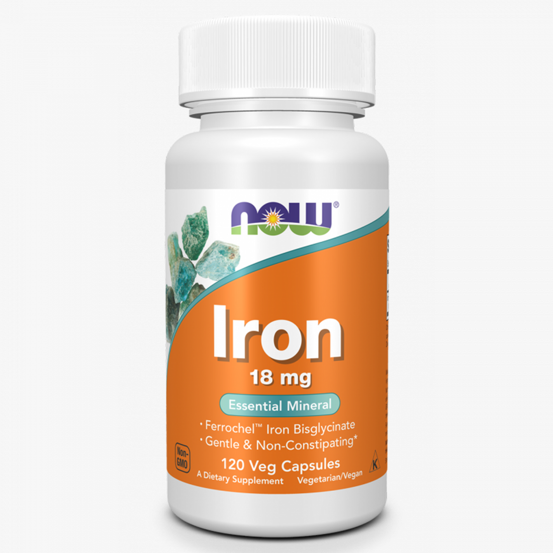 Now Foods - Iron 18 mg Now Foods - Iron 18 mg