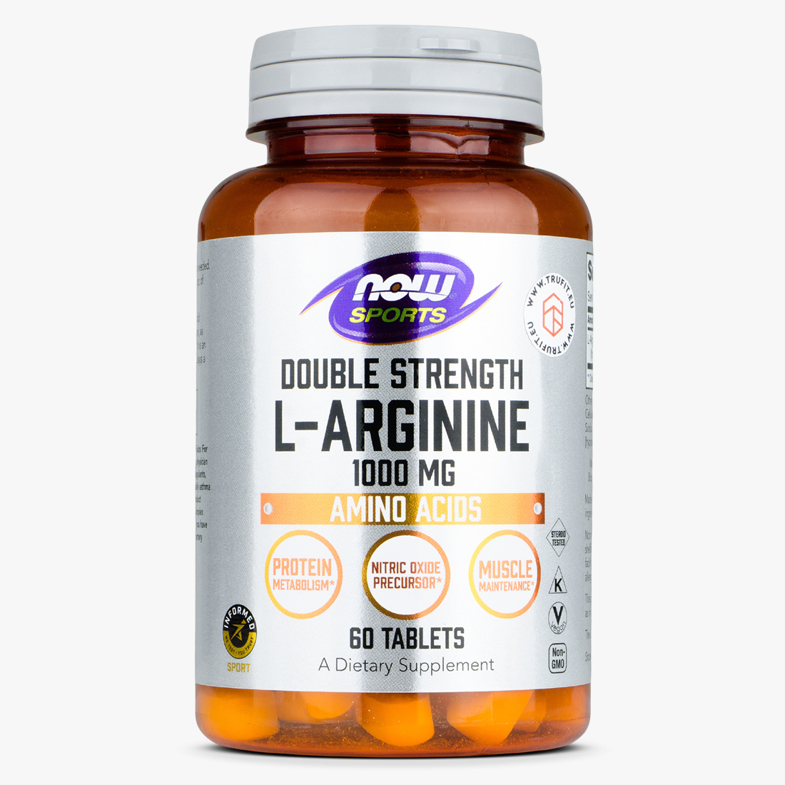 Now Foods - L-Arginine 1000 mg Double Strength Tablets