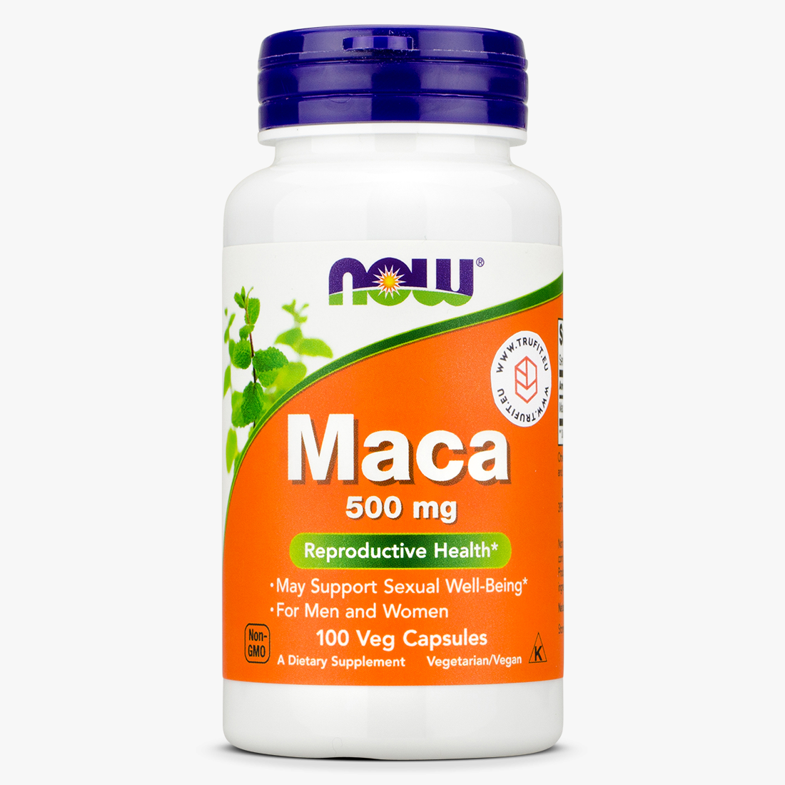 Now Foods - Maca 500 mg - Parūpējies par savu seksuālo veselību - TRUFIT.eu