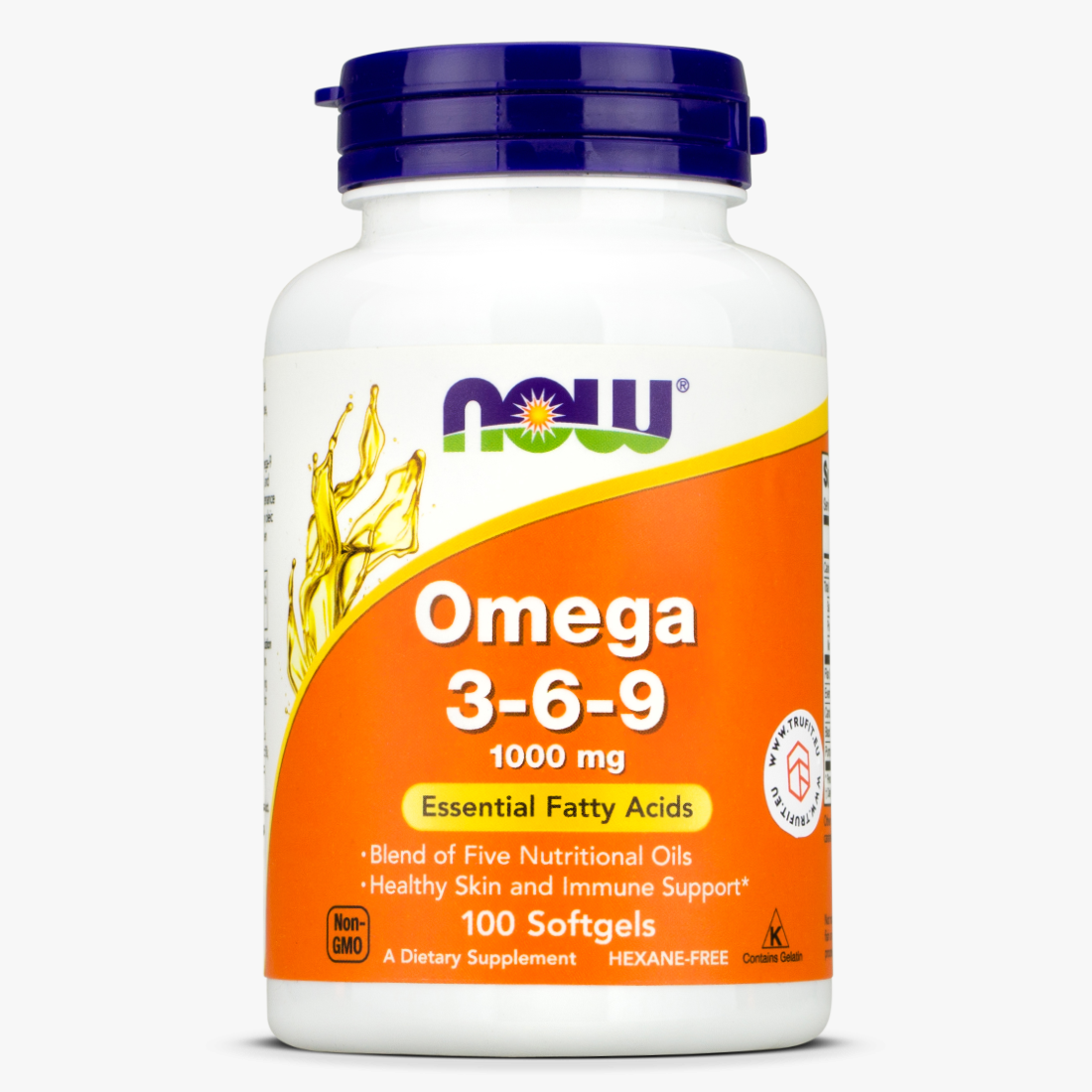 Now Foods - Omega 3-6-9 1000mg