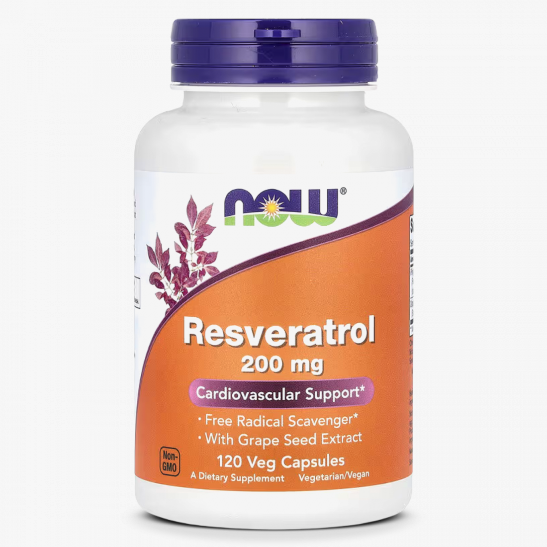 Now Foods - Resveratrol 200 mg