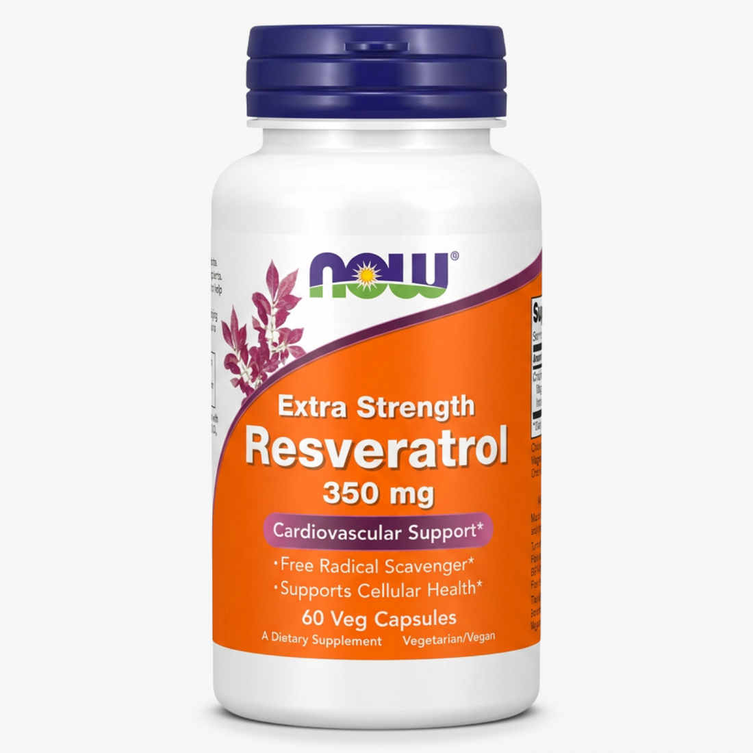 Now Foods - Resveratrol Extra Strength 350 mg