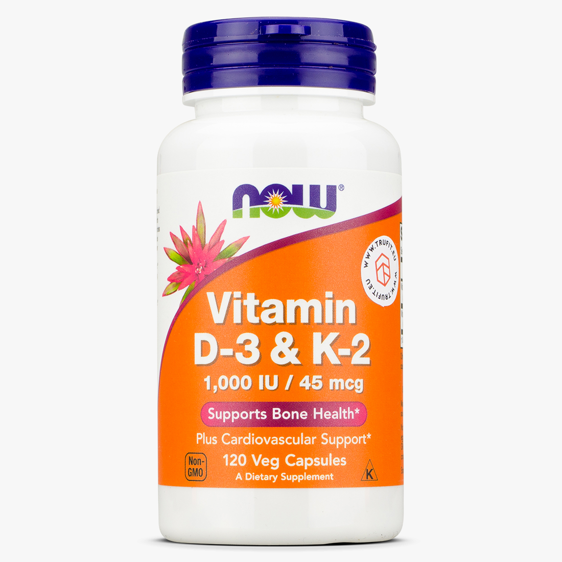 Now Foods - Vitamin D-3 & K-2 Now Foods - Vitamin D-3 & K-2