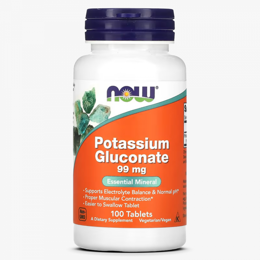 Now Foods - Potassium Gluconate 99 mg Now Foods - Potassium Gluconate 99 mg