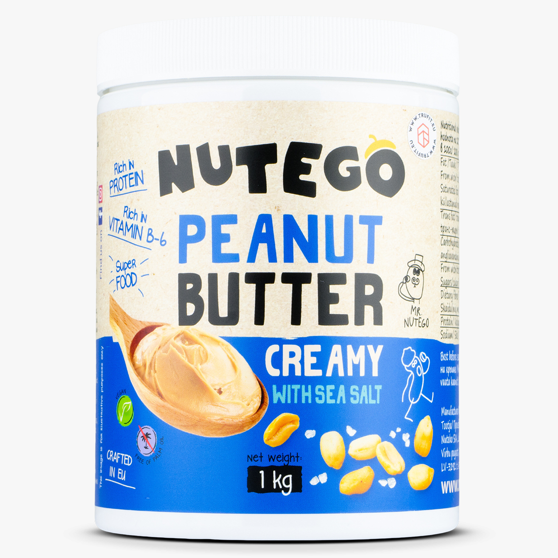 Nutego - Zemesriekstu Sviests Krēmīgais