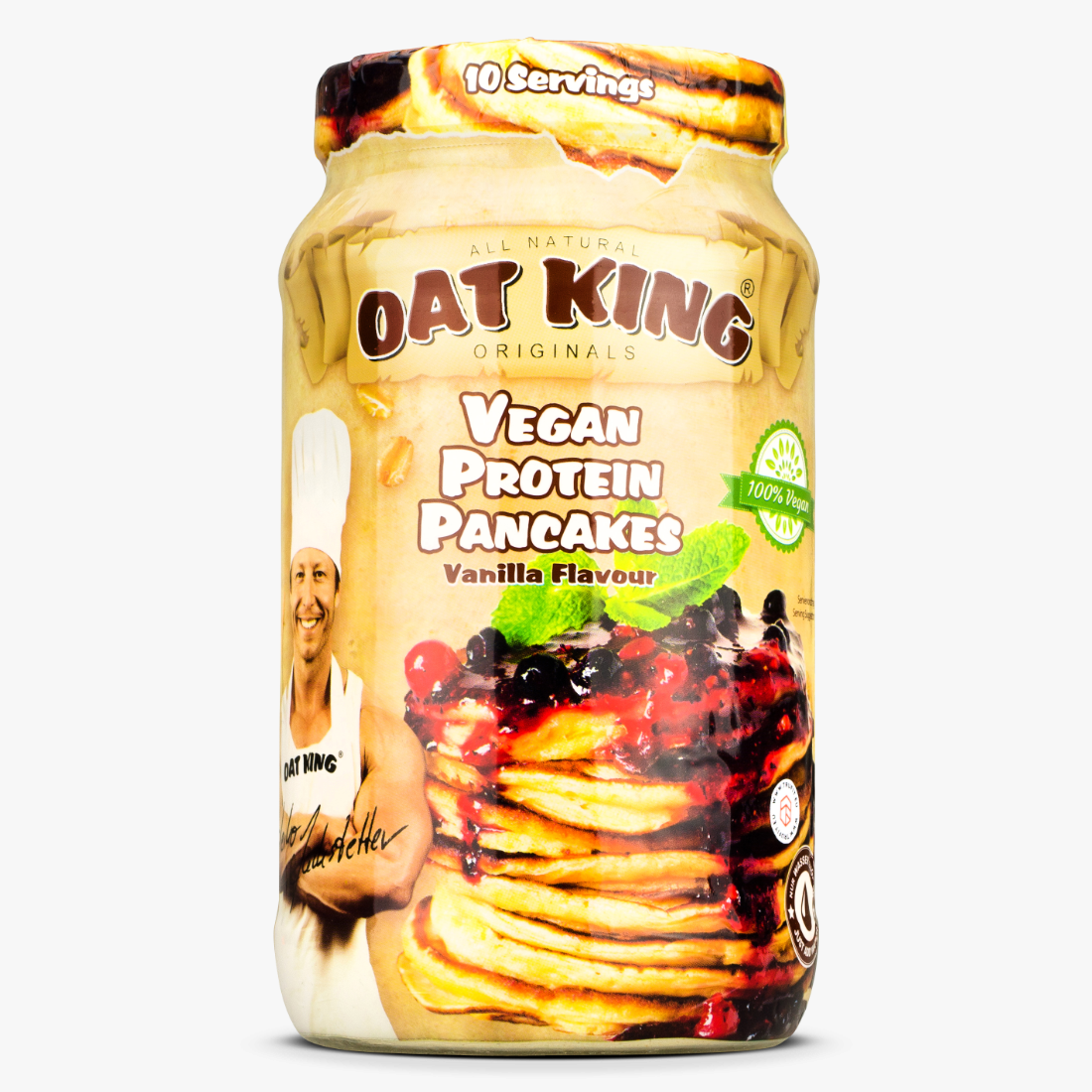 Oat King - Vegan Protein Pancakes Oat King - Vegan Protein Pancakes