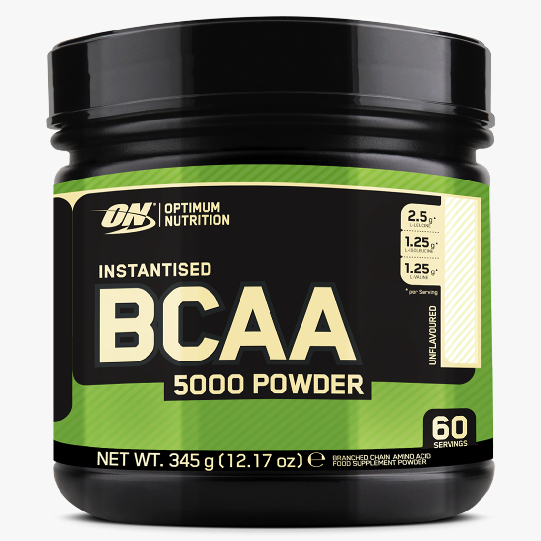 Optimum Nutrition BCAA 5000 Powder Atjauno un audzē muskuļus