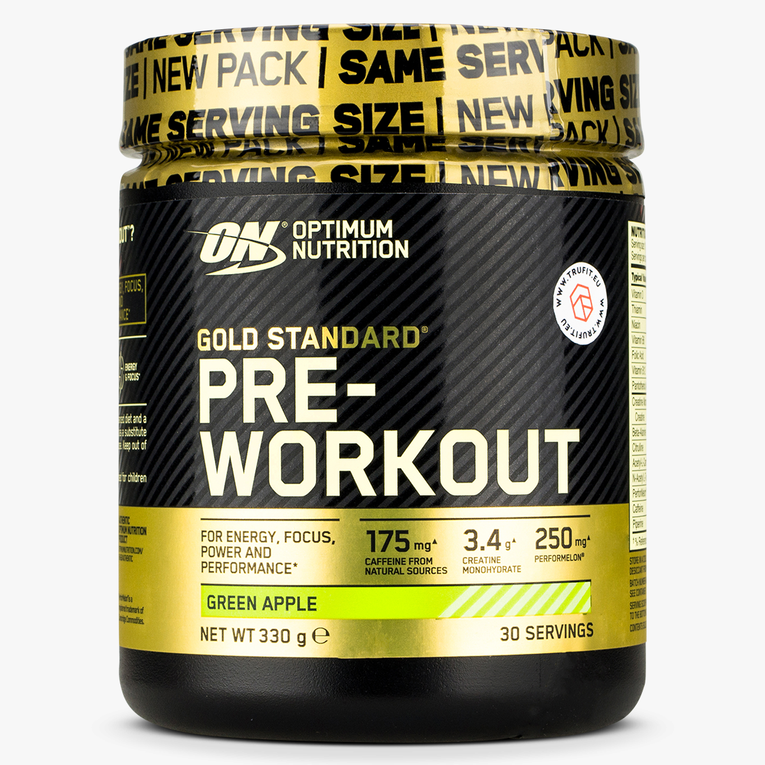 Optimum Nutrition Gold Standard PreWork Out Enerģijai un fokusam