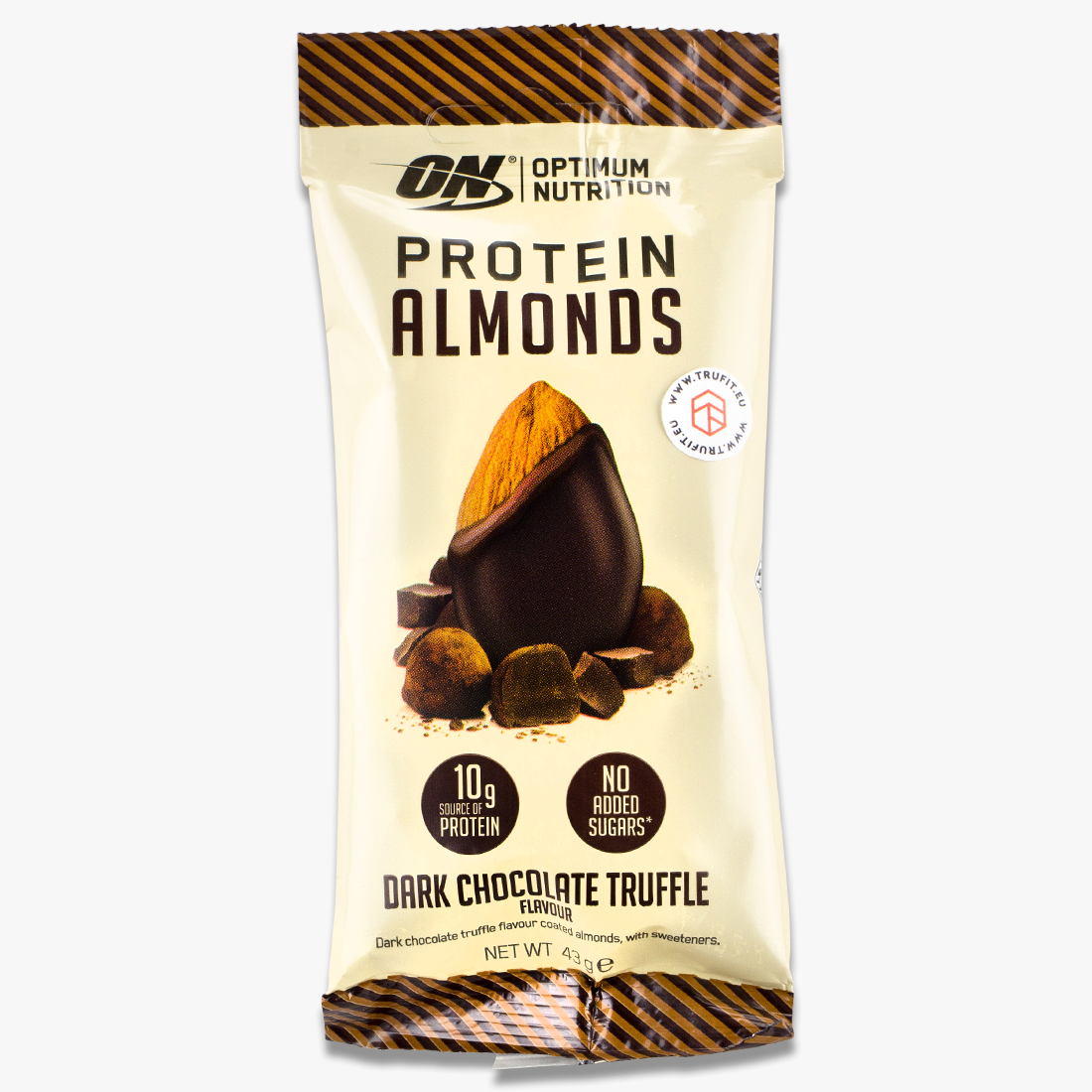 Optimum Nutrition Protein Almonds Amped up almonds TRU·FIT