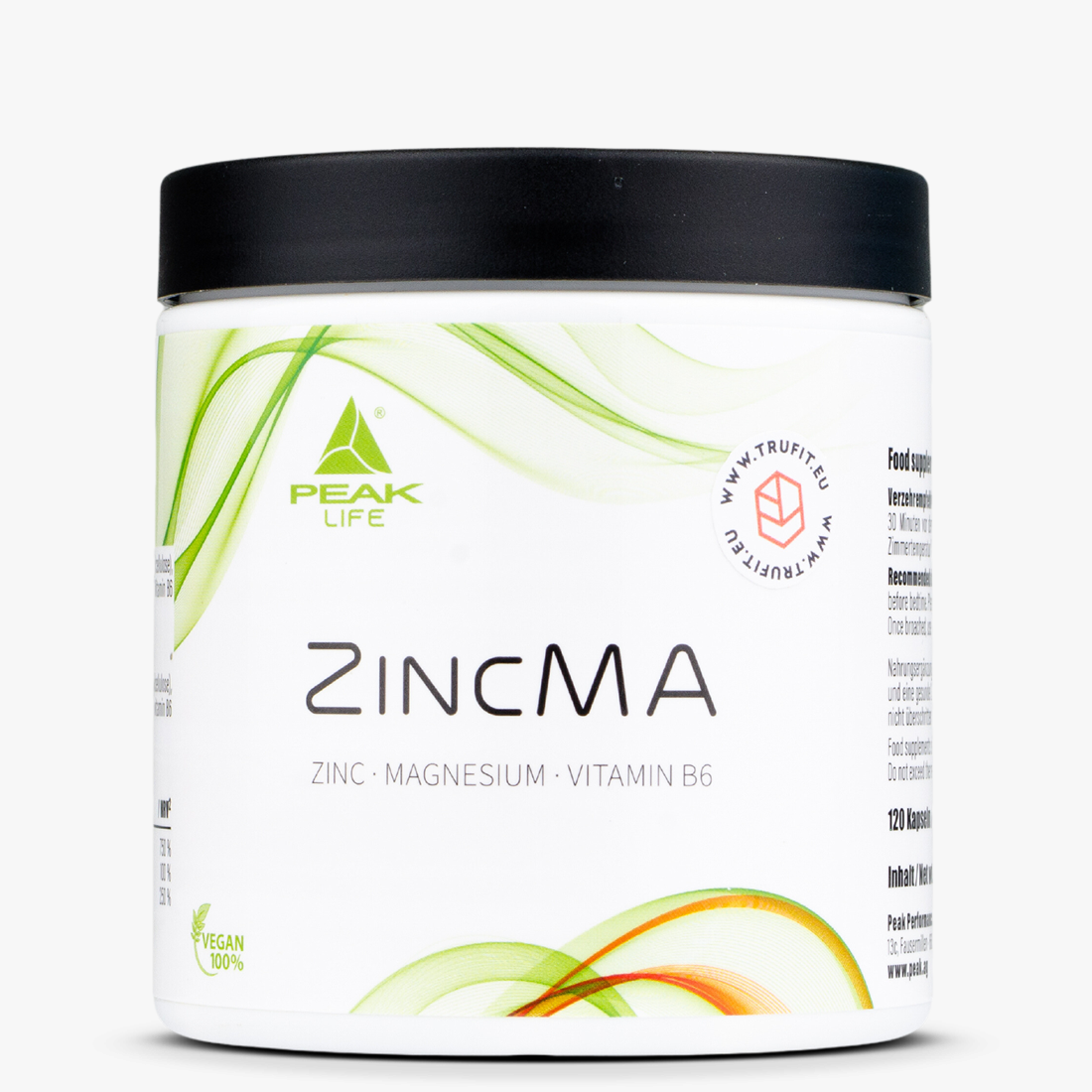 Peak - Zinc MA Peak - Zinc MA