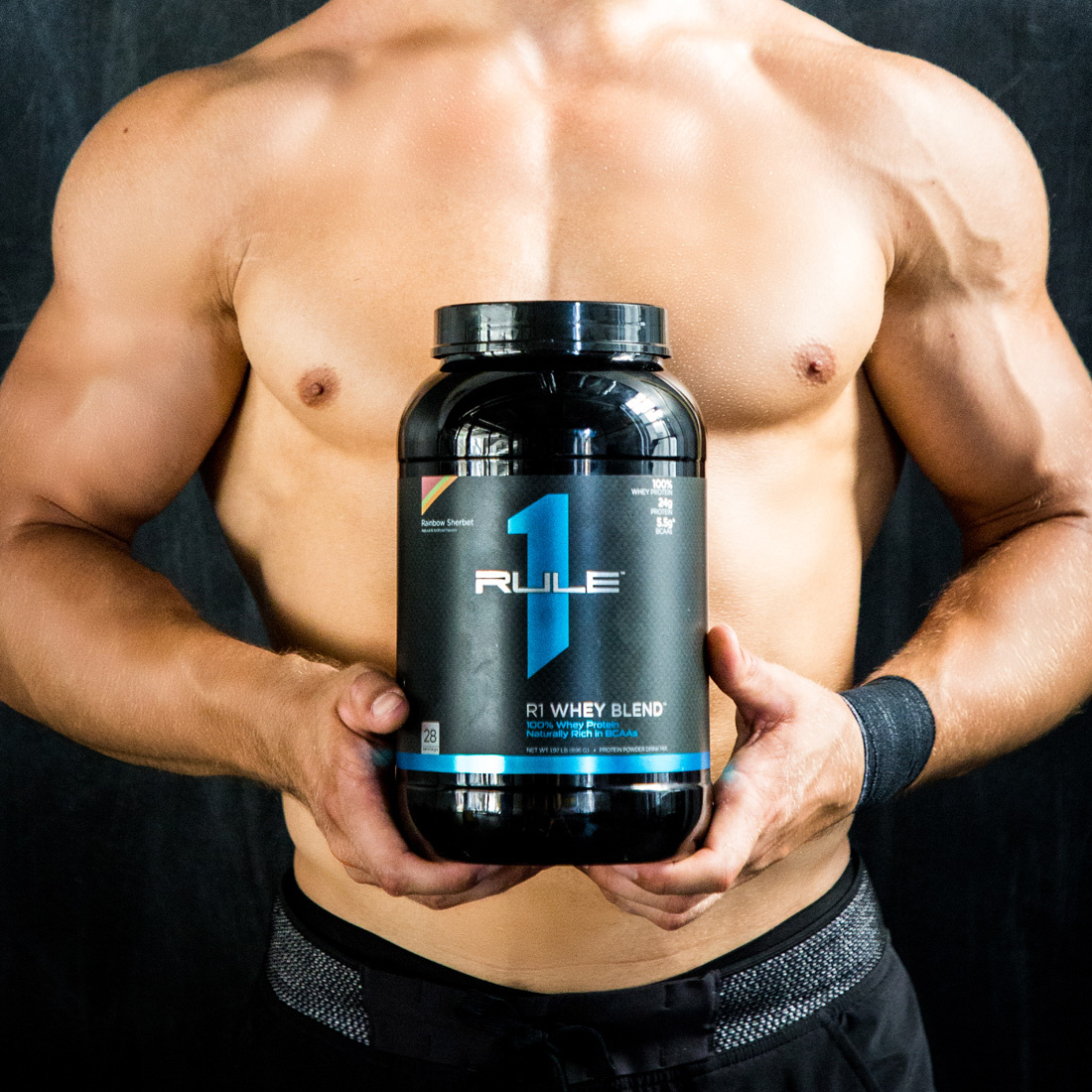 Rule 1 R1 Whey Blend Fastacting whey protein TRU·FIT