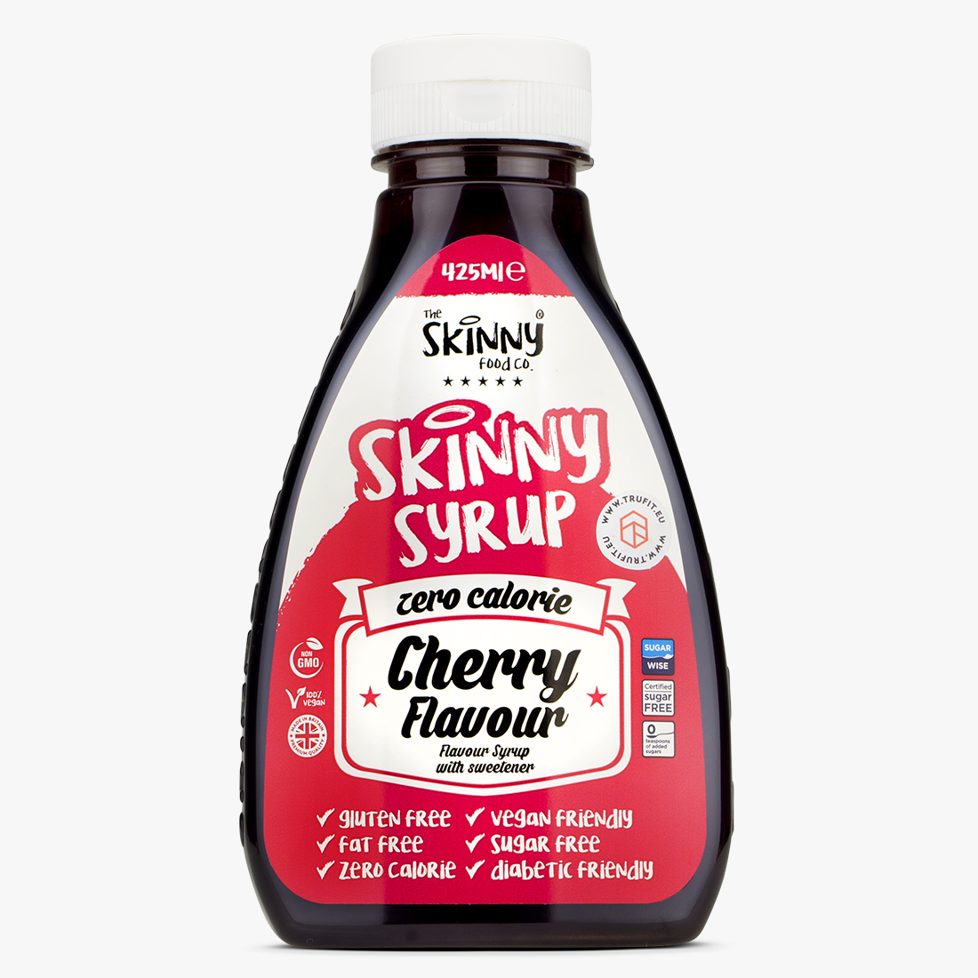 Skinny Foods Cherry Skinny Syrup Zero calorie syrup TRU·FIT