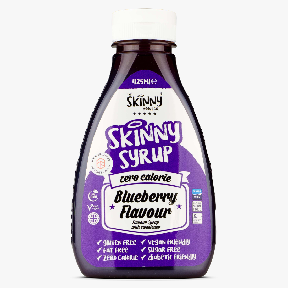 Skinny Foods Blueberry Skinny Syrup Perfect sweet treat TRU·FIT