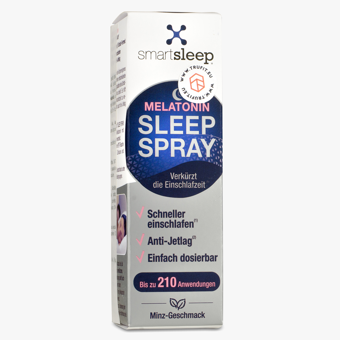 smartsleep Melatonin Sleep Spray Natural sleep support TRUFIT.eu