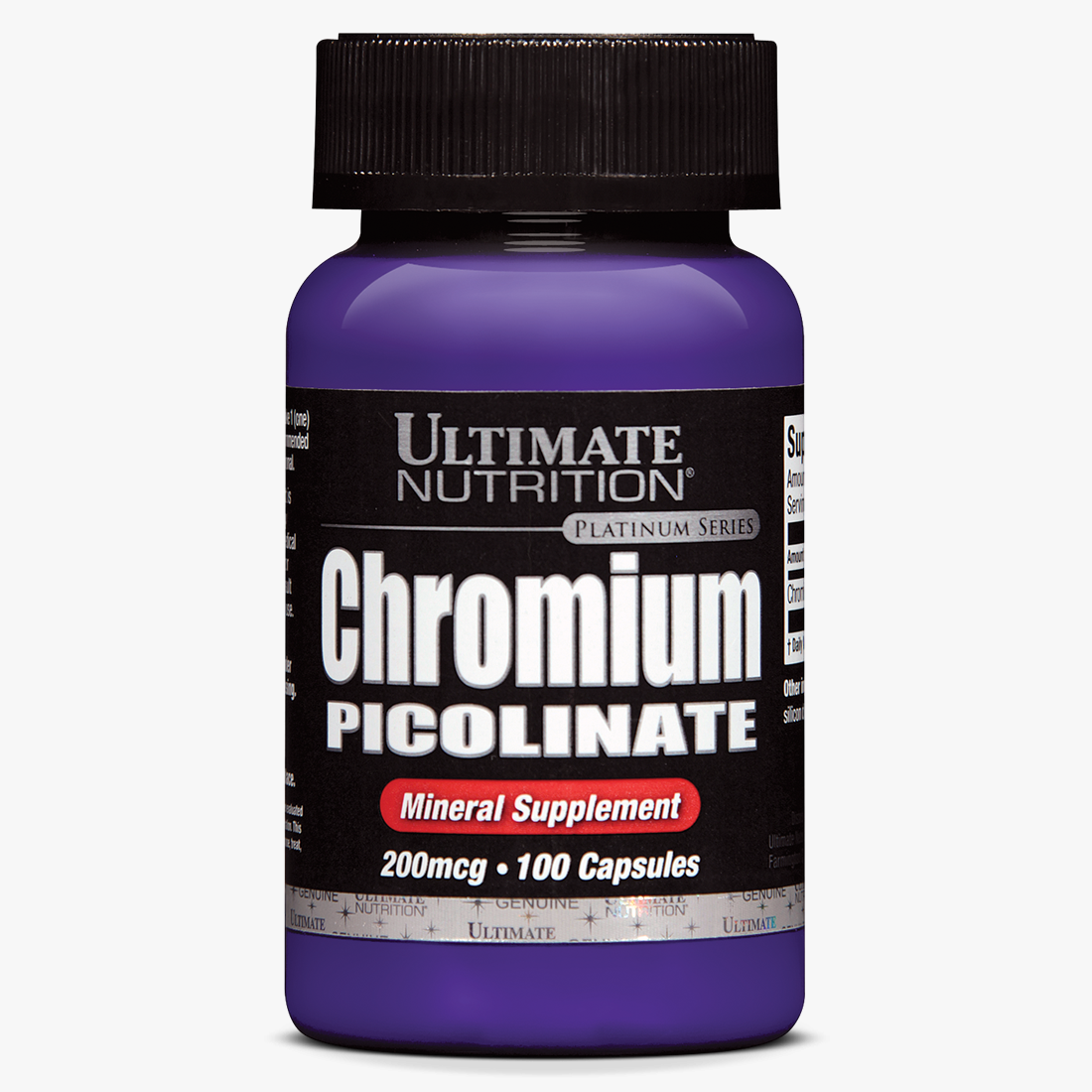 Ultimate Nutrition Chromium Picolinate 200mcg Improves metabolism