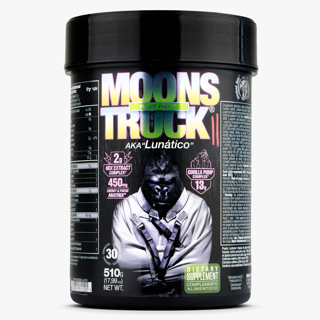 Zoomad Labs Moonstruck II Pre Workout Energy, strength & focus