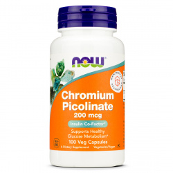 Now Foods - Chromium Picolinate 200mcg