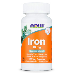 Now Foods - Iron 18 mg
