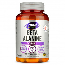 Now Foods - Beta Alanine 750 mg