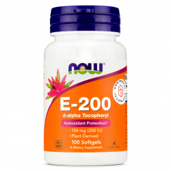 Now Foods - Vitamin E-200 IU