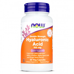 Now Foods - Hyaluronic Acid 100 mg Double Strength